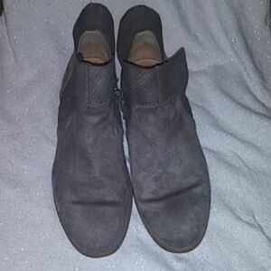 American Eagle Outfitters Charcoal Ankle Booties